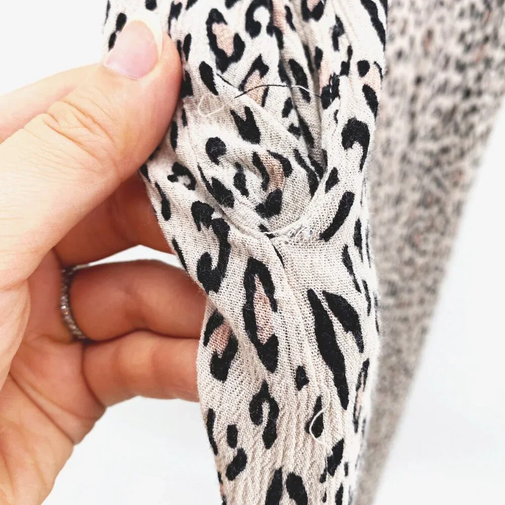 Lulu's Walk On the Wild Side Leopard Sleeveless Maxi Dress
